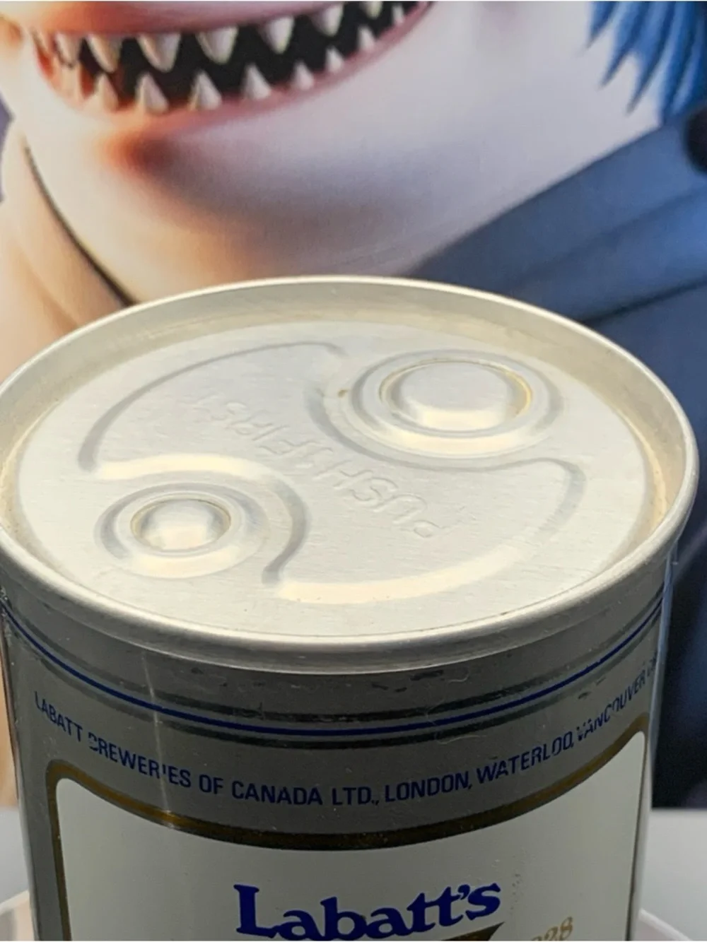 Vintage Beer Can Labatt's Special Lite Biere Beer Empty Steel Can Canada